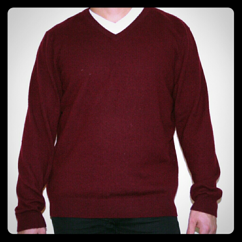 Club Room 100% Cashmere Sweater L